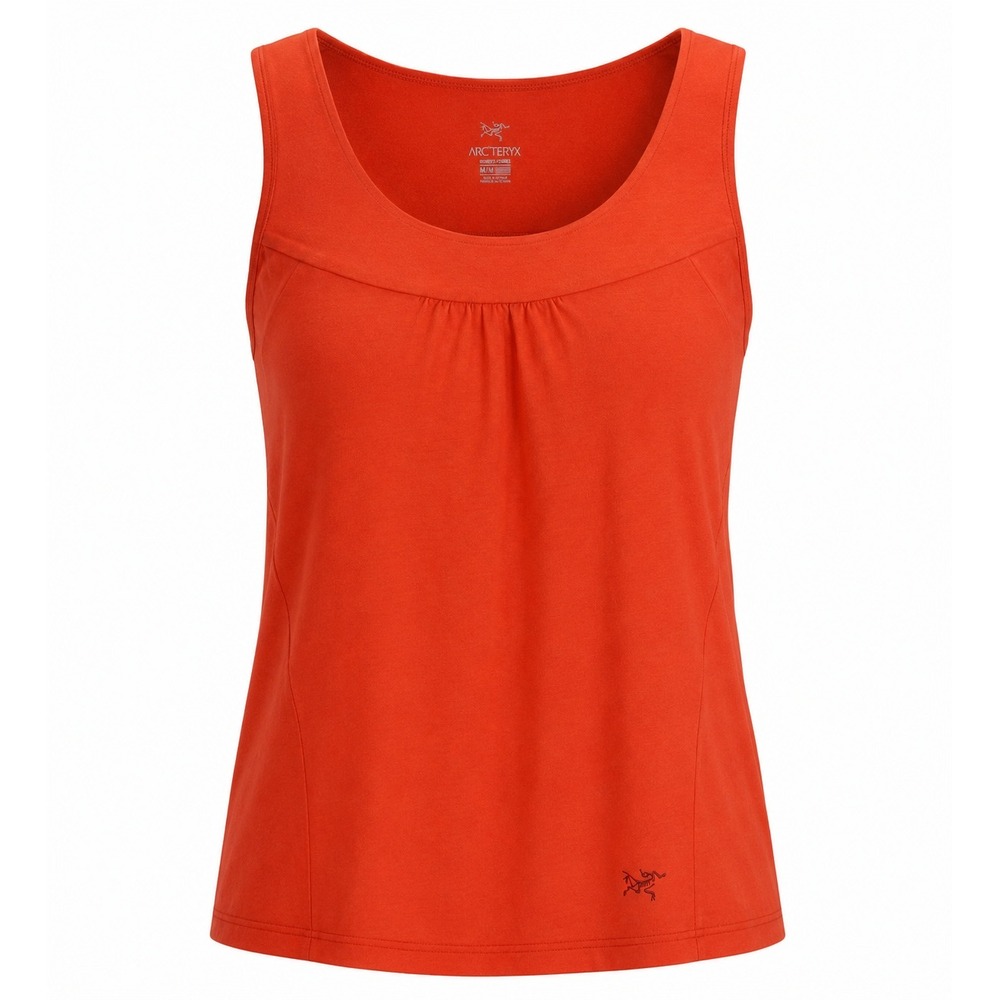Arc'teryx Tank Top Medium Orange Gorpcore Outdoor Activewear Hiking Athleisure